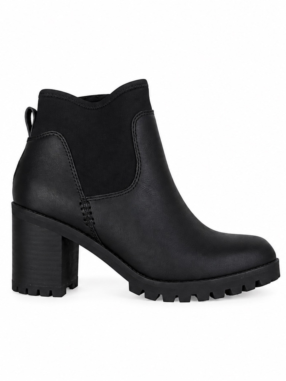 UGG Women's Black Chelsea Lug Ankle Boots